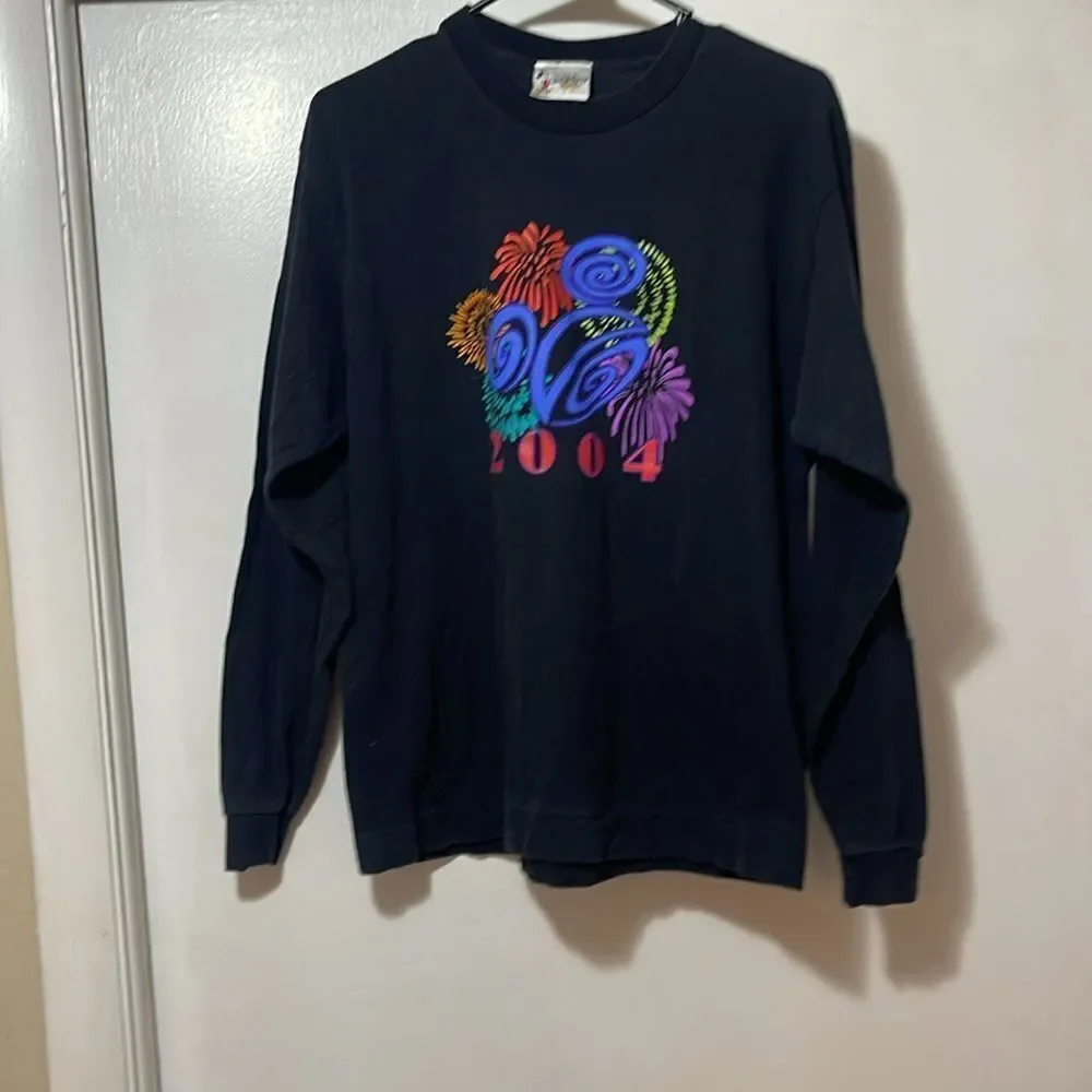 Vintage Walt Disney World, long sleeve T-shirt, 2004 size medium